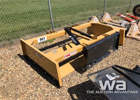 skid steer grader attachments for sale|skid steer box scraper grader.